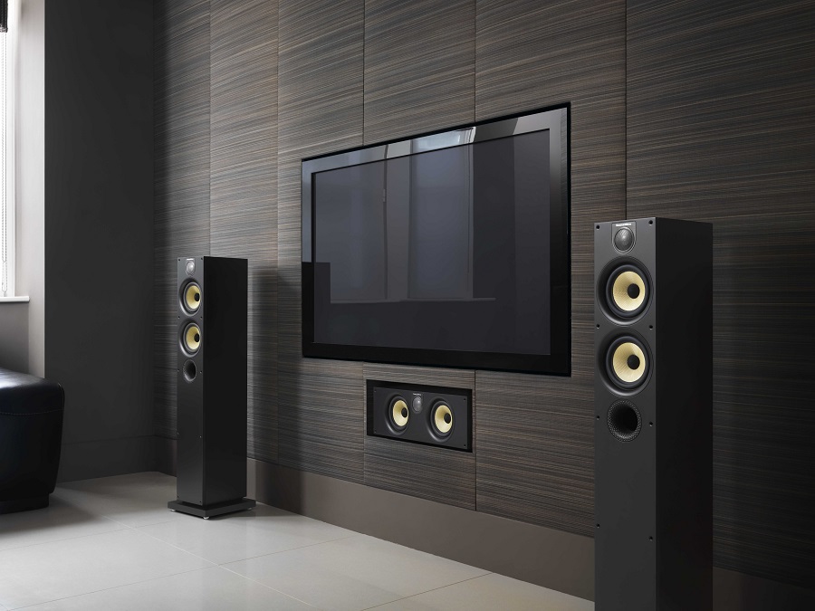 home theater with dolby atmos sound